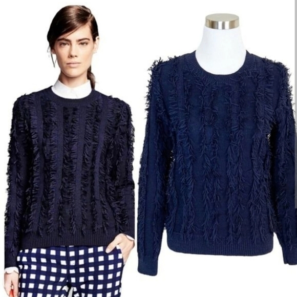 Banana Republic NWOTs Limited Edition Semi Fringe Sweater - Picture 1 of 4